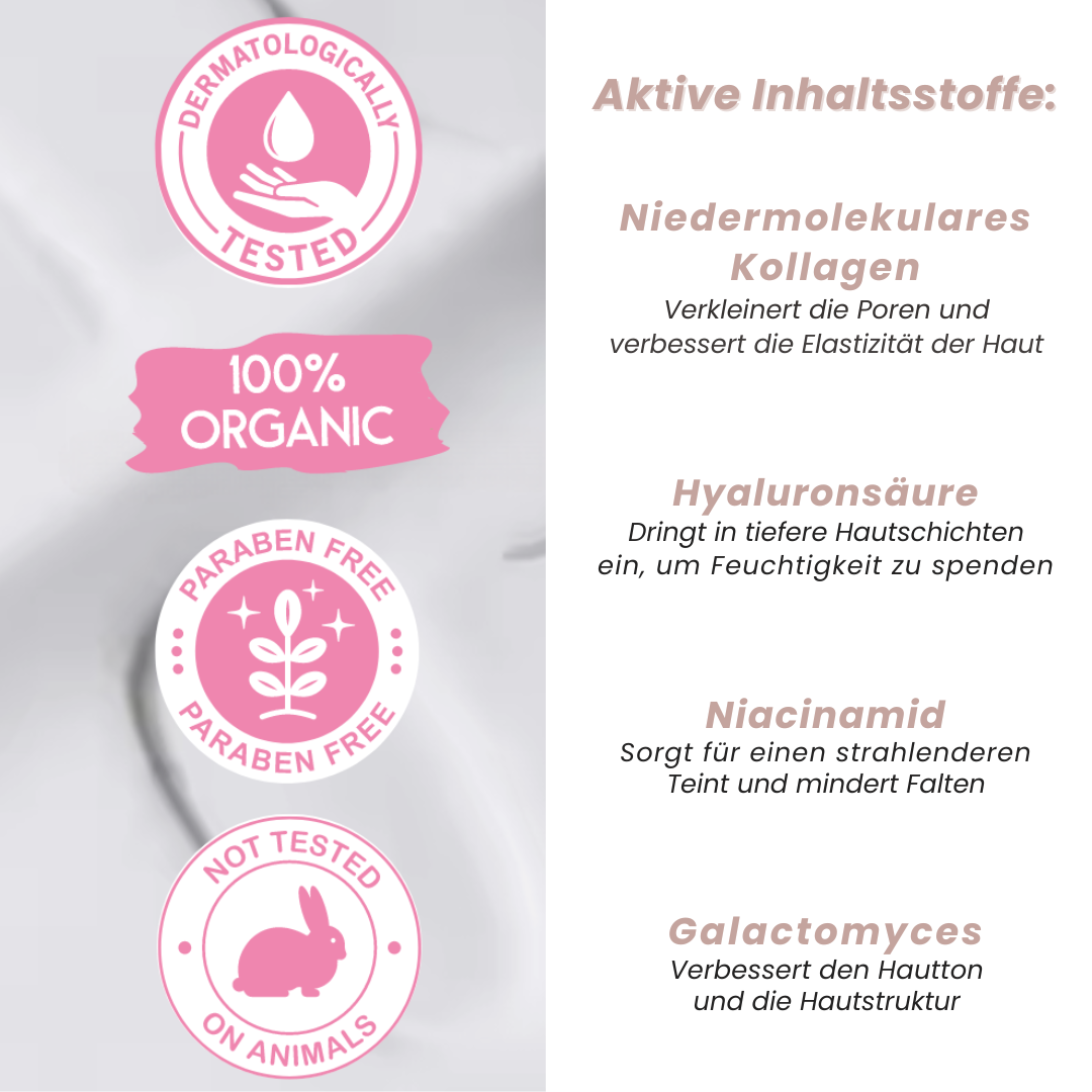 Bio-Kollagen Gesichtsmaske