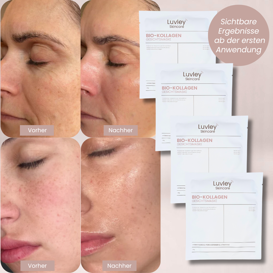 Bio-Kollagen Gesichtsmaske