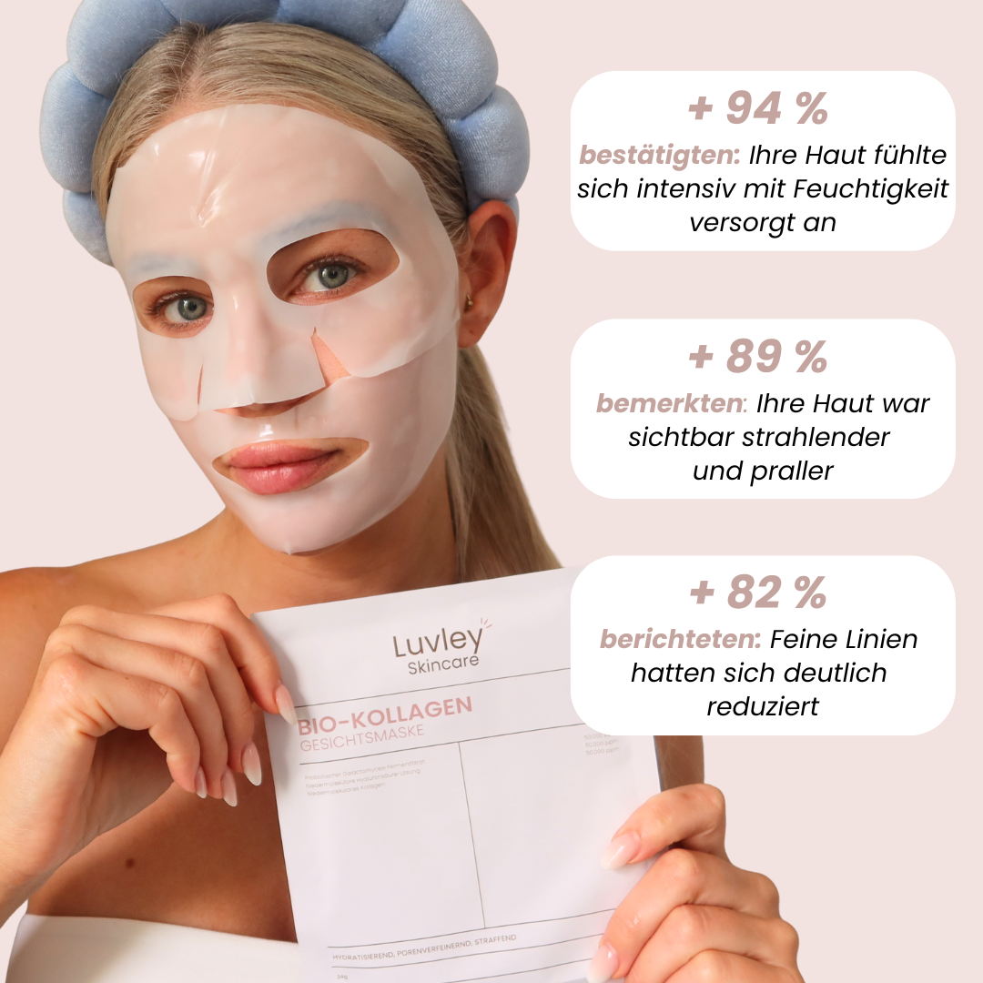 Bio-Kollagen Gesichtsmaske