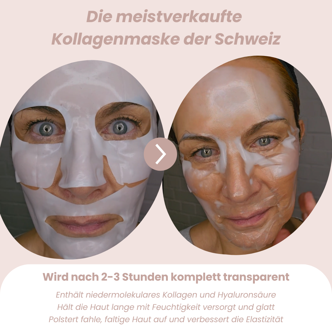Bio-Kollagen Gesichtsmaske
