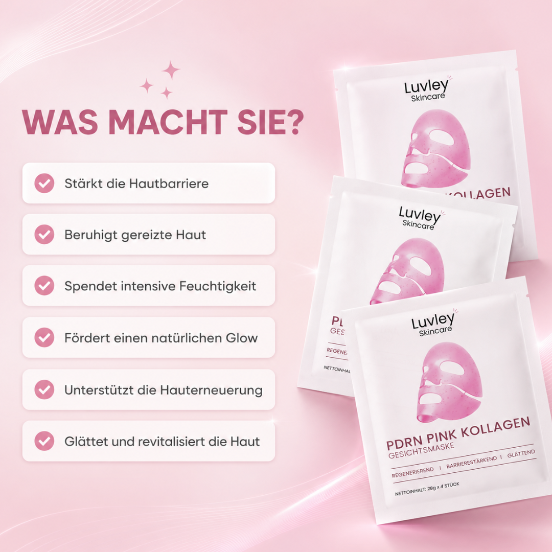 PDRN Pink Kollagen Gesichtsmaske
