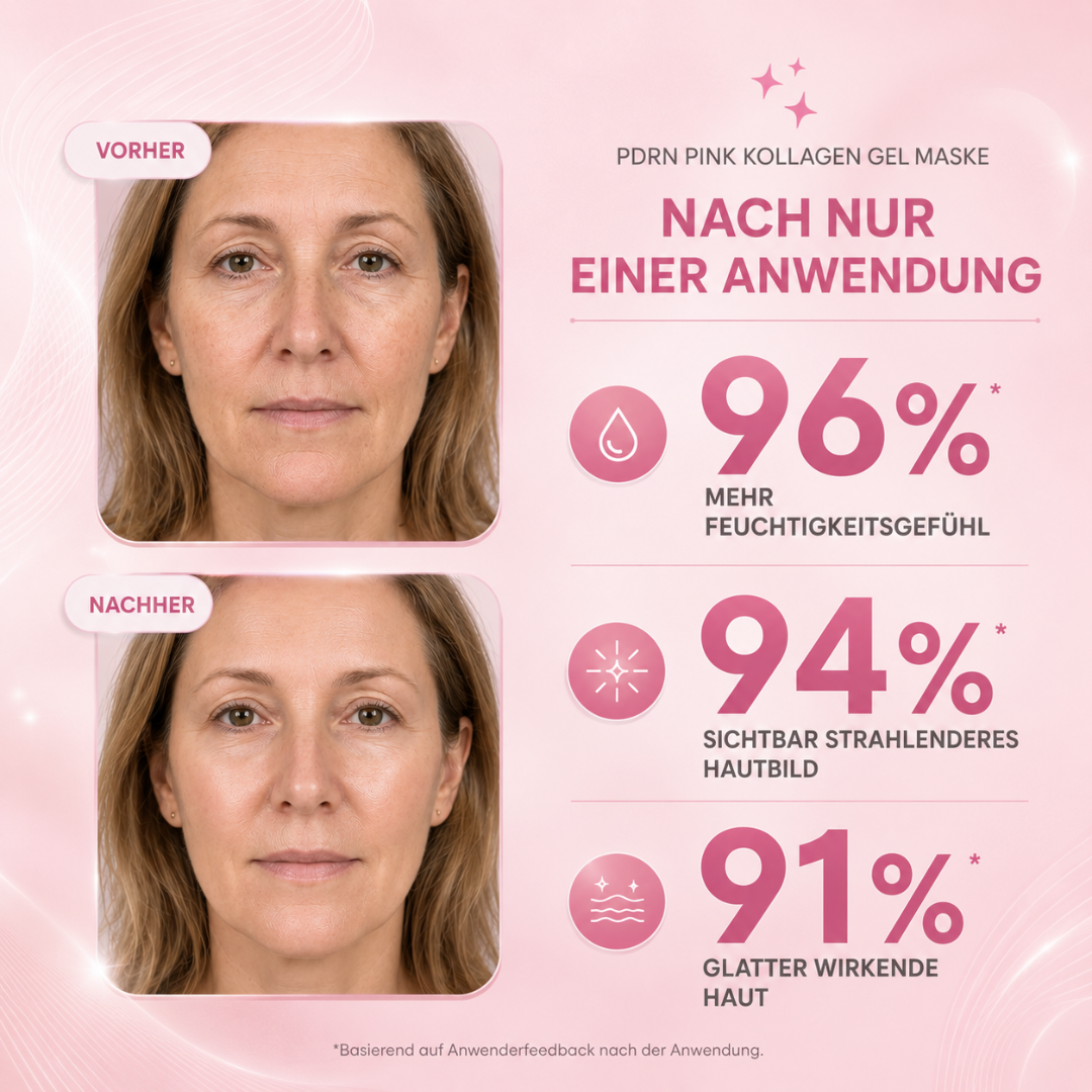 PDRN Pink Kollagen Gesichtsmaske