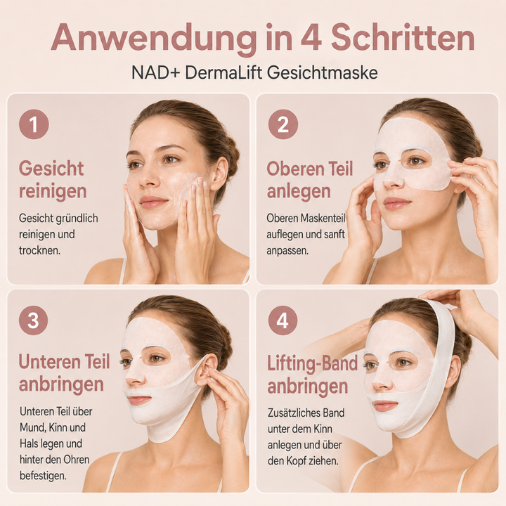 NAD+ DermaLift Gesichtsmaske