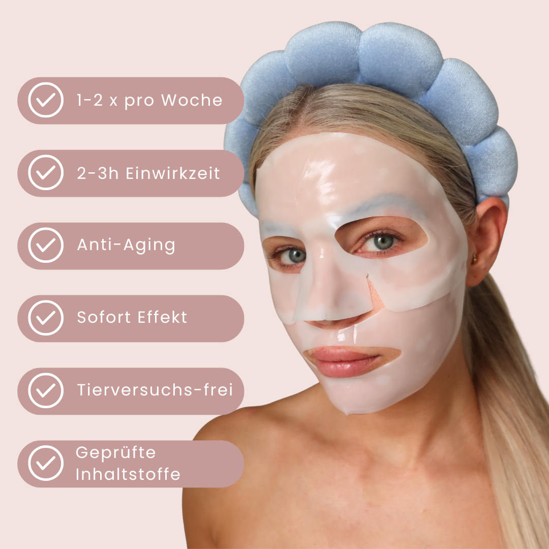 Bio-Kollagen Gesichtsmaske