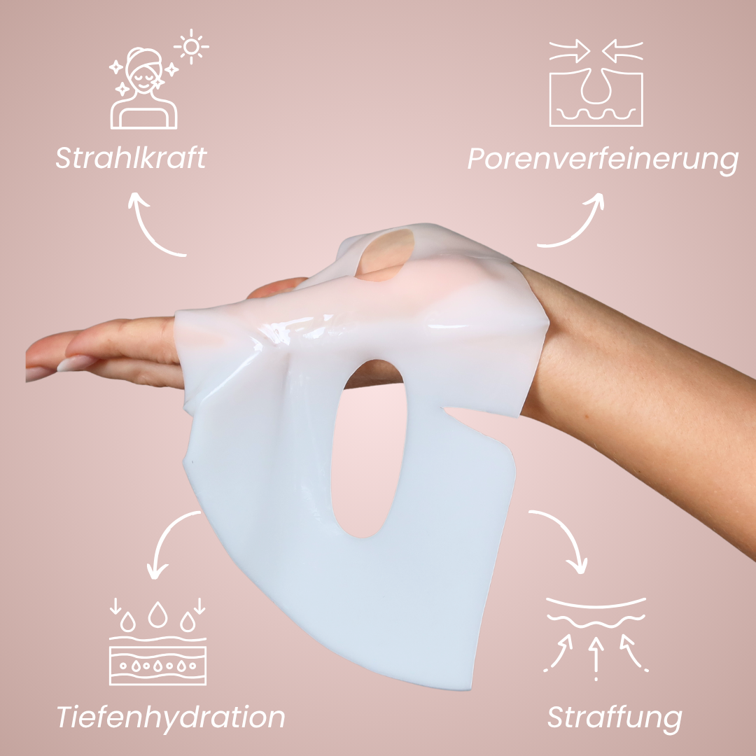 Bio-Kollagen Gesichtsmaske