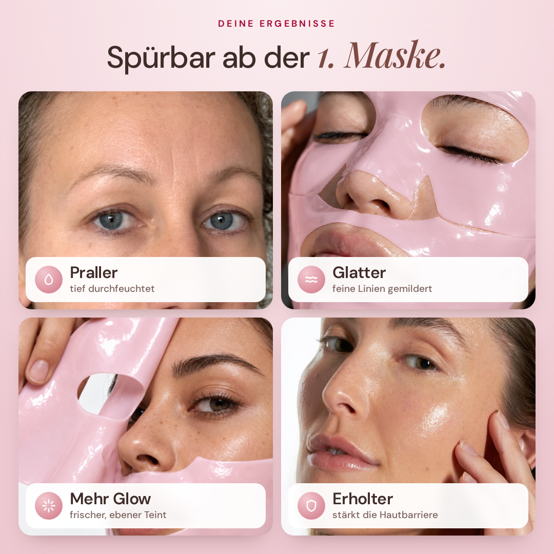 PDRN Pink Kollagen Gesichtsmaske