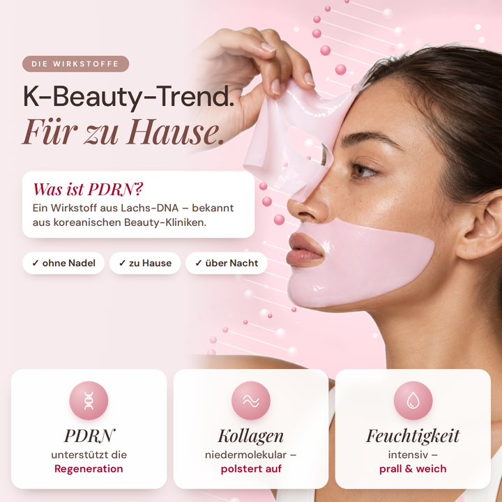 PDRN Pink Kollagen Gesichtsmaske