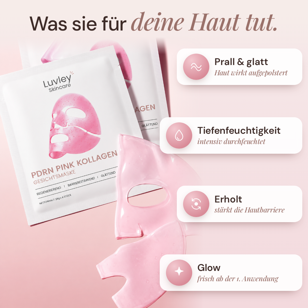 PDRN Pink Kollagen Gesichtsmaske