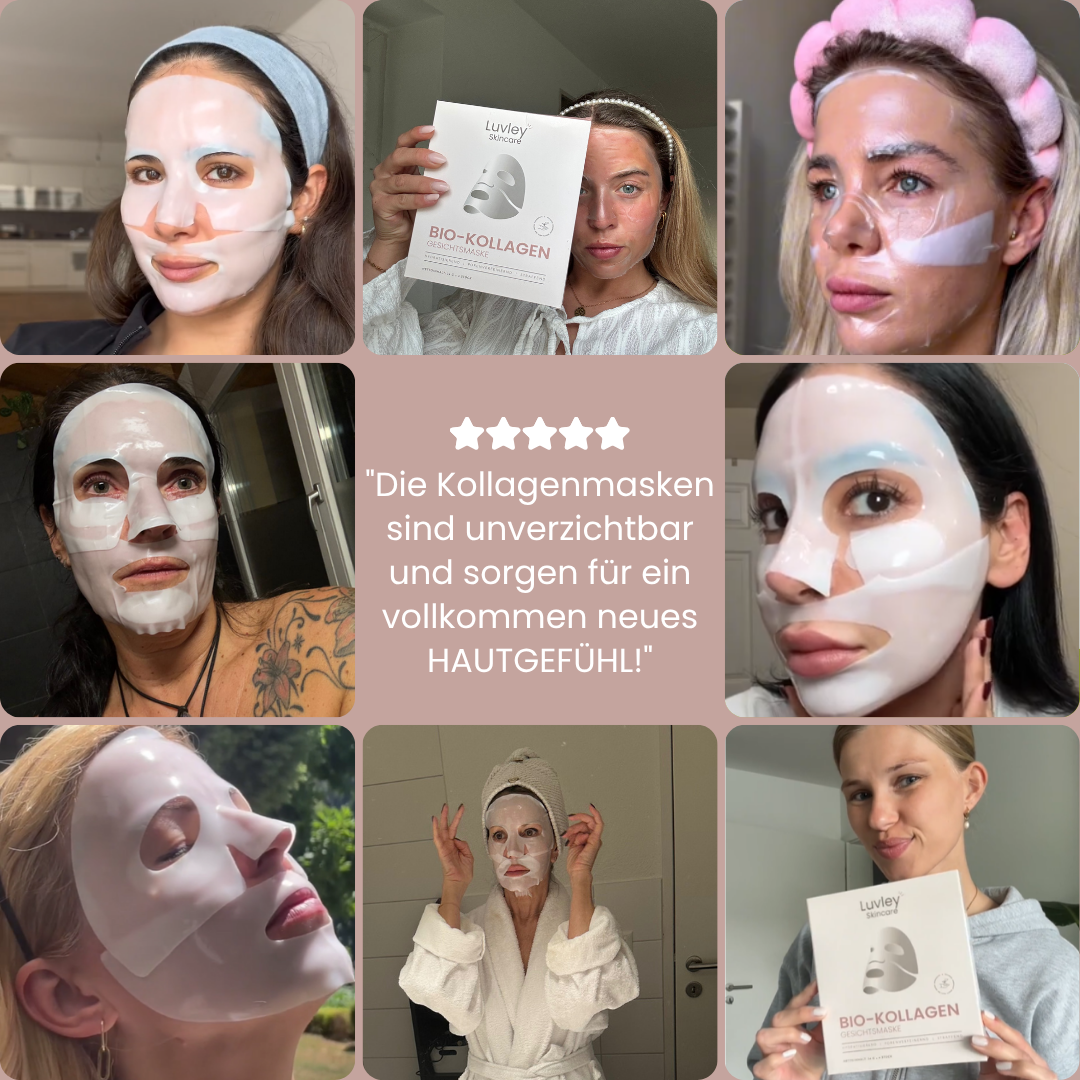 Bio-Kollagen Gesichtsmaske