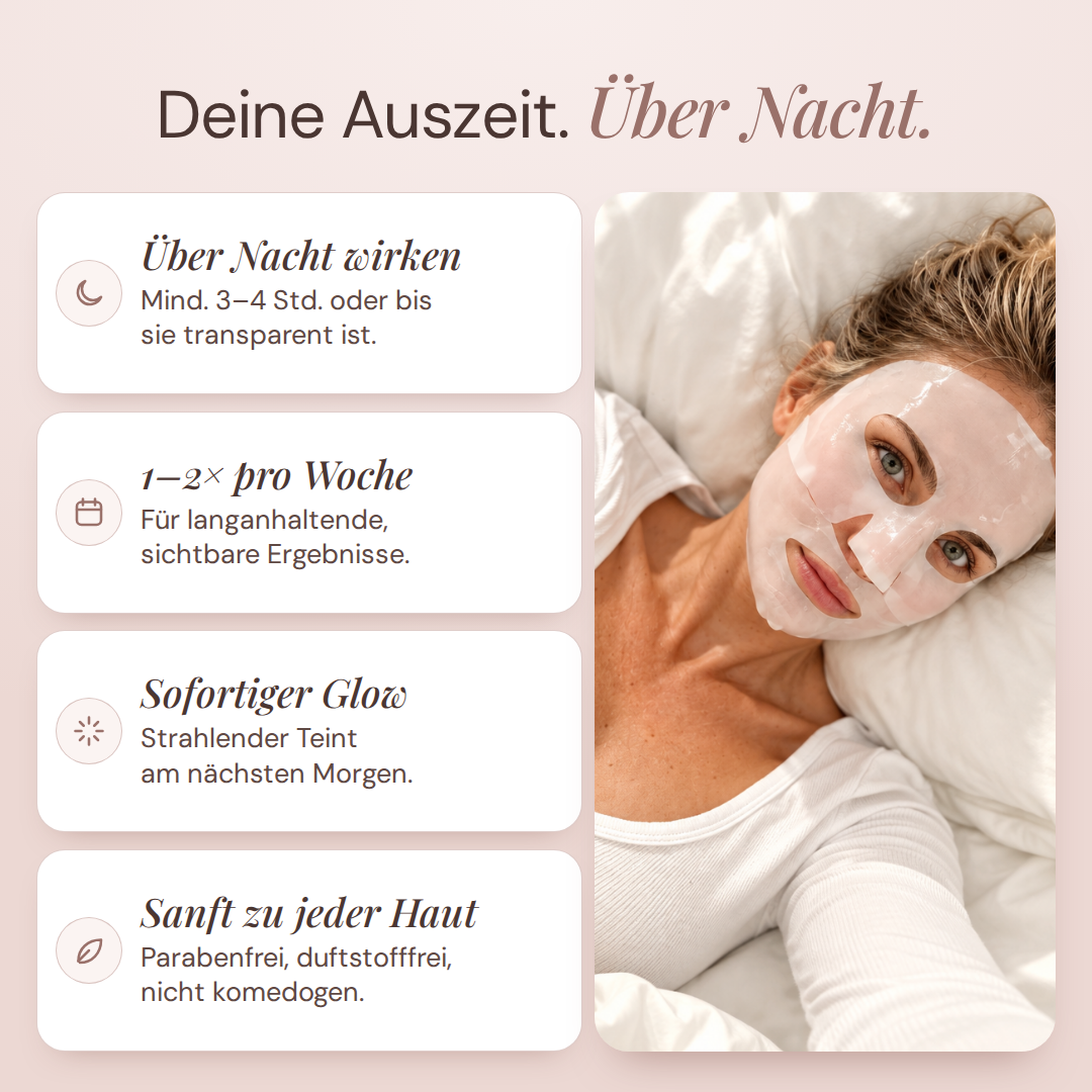Bio-Kollagen Gesichtsmaske