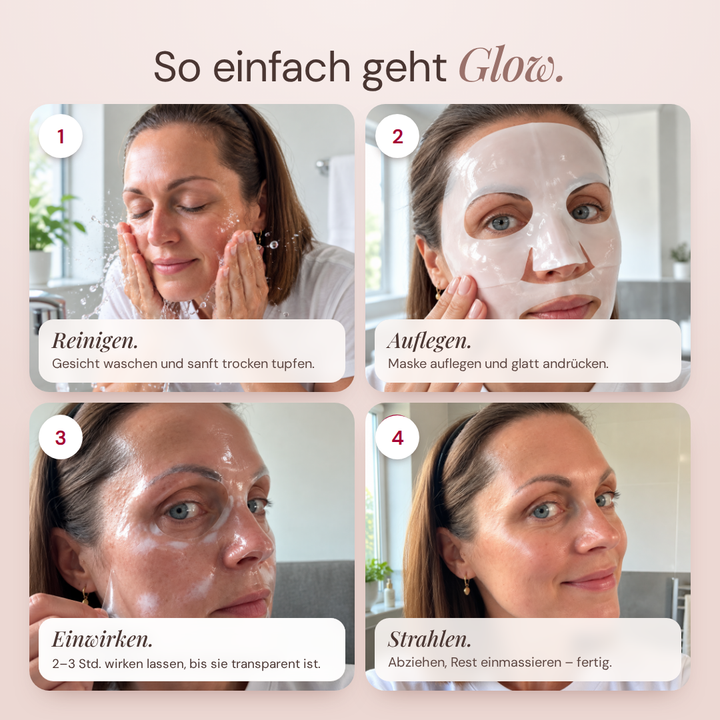 Bio-Kollagen Gesichtsmaske