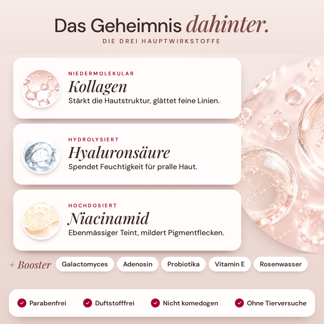 Bio-Kollagen Gesichtsmaske