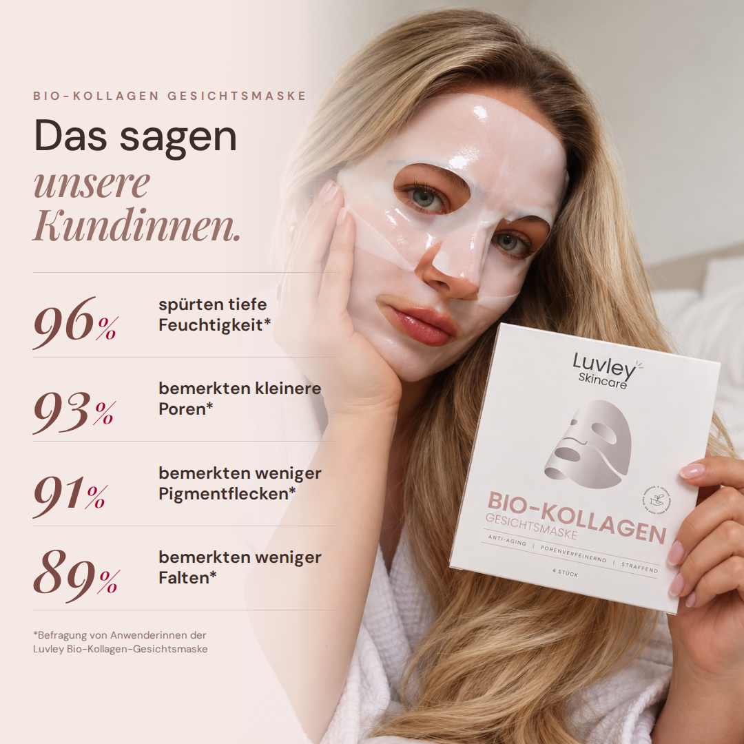 Bio-Kollagen Gesichtsmaske